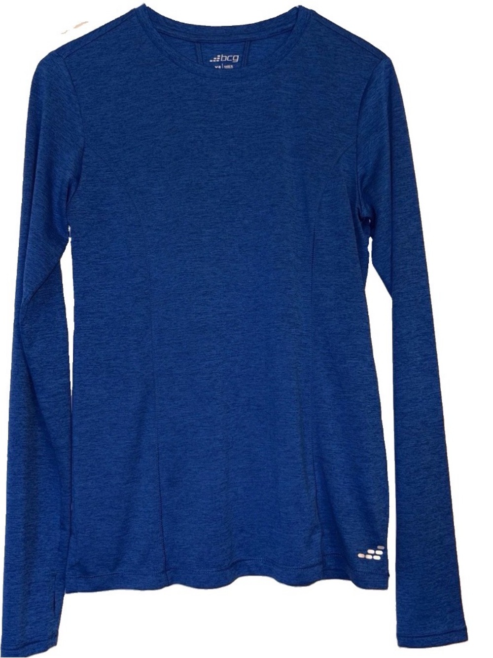 bcg Women's Long Sleeve Tee in Royal Blue